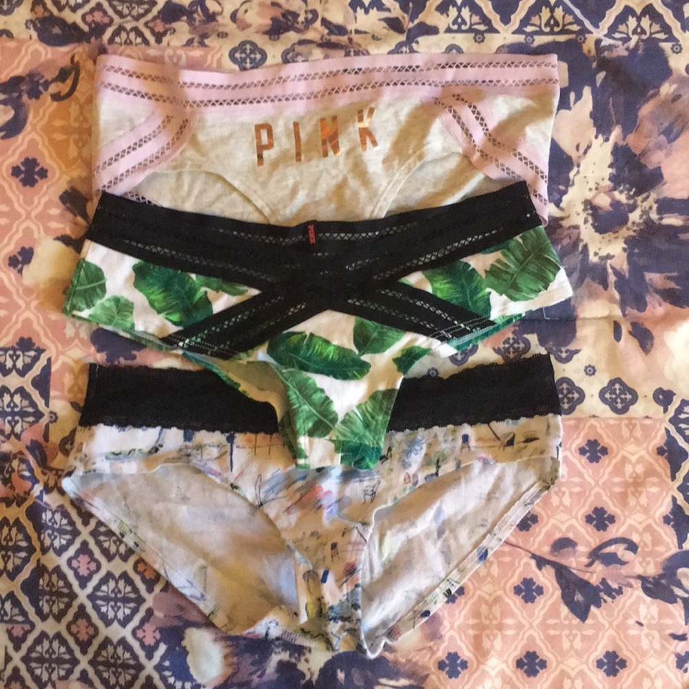 Pink and VS panties